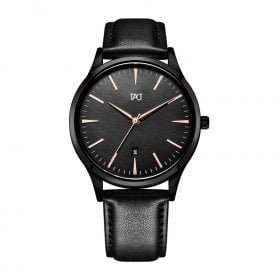 Часовник Elegant-Black/Gold