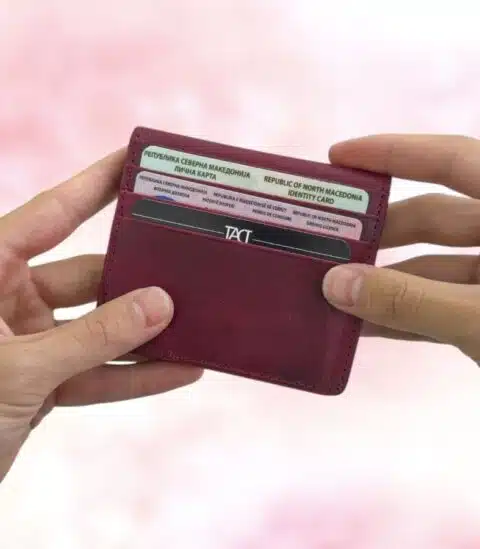 Кожен Паричник - Comfort 61 машки паричници Cofort Bordo 2