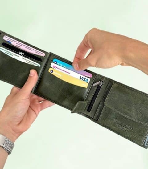 машки паричници Magnus zelen paricnik od TACT 1
