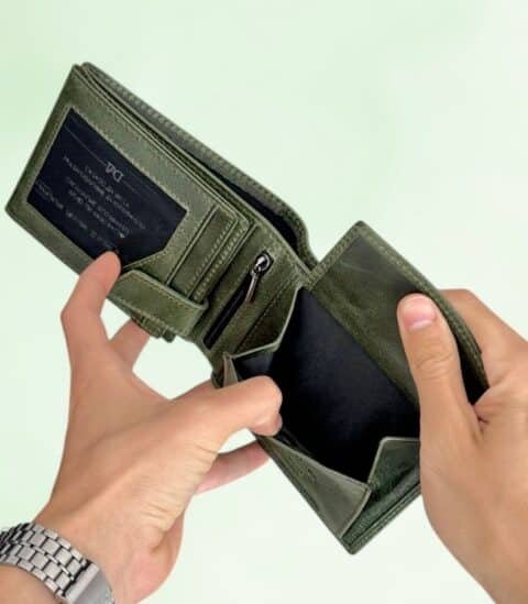 машки паричници Magnus zelen paricnik od TACT 6