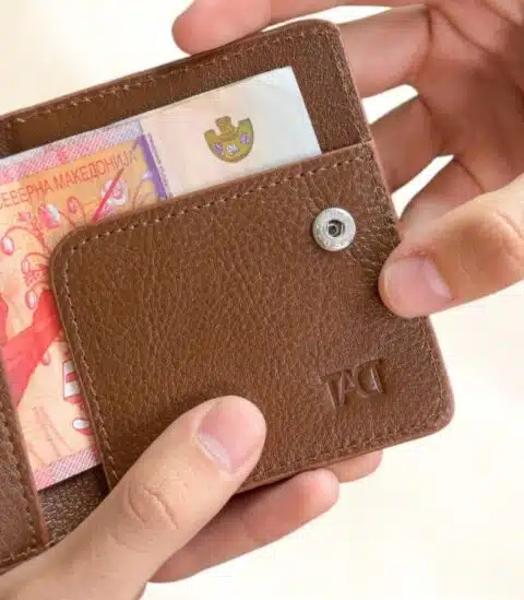 Кожен Паричник - Comfort 53 машки паричници comfort kafav novcanici mk 1