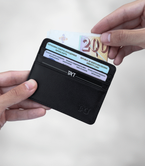 Slim - Кожен Паричник 22 Kozen novcanik slim 1