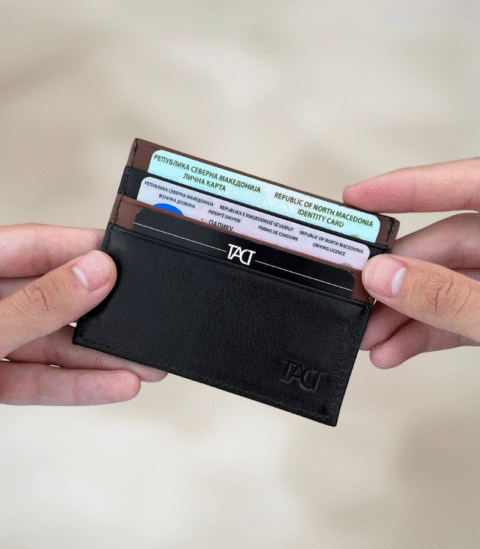 Solid - Кожен Паричник 22 Кожен Паричник за картички