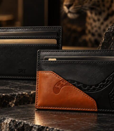 Limited Edition - TACT LEOPARD Кожен Паричник - Image 8